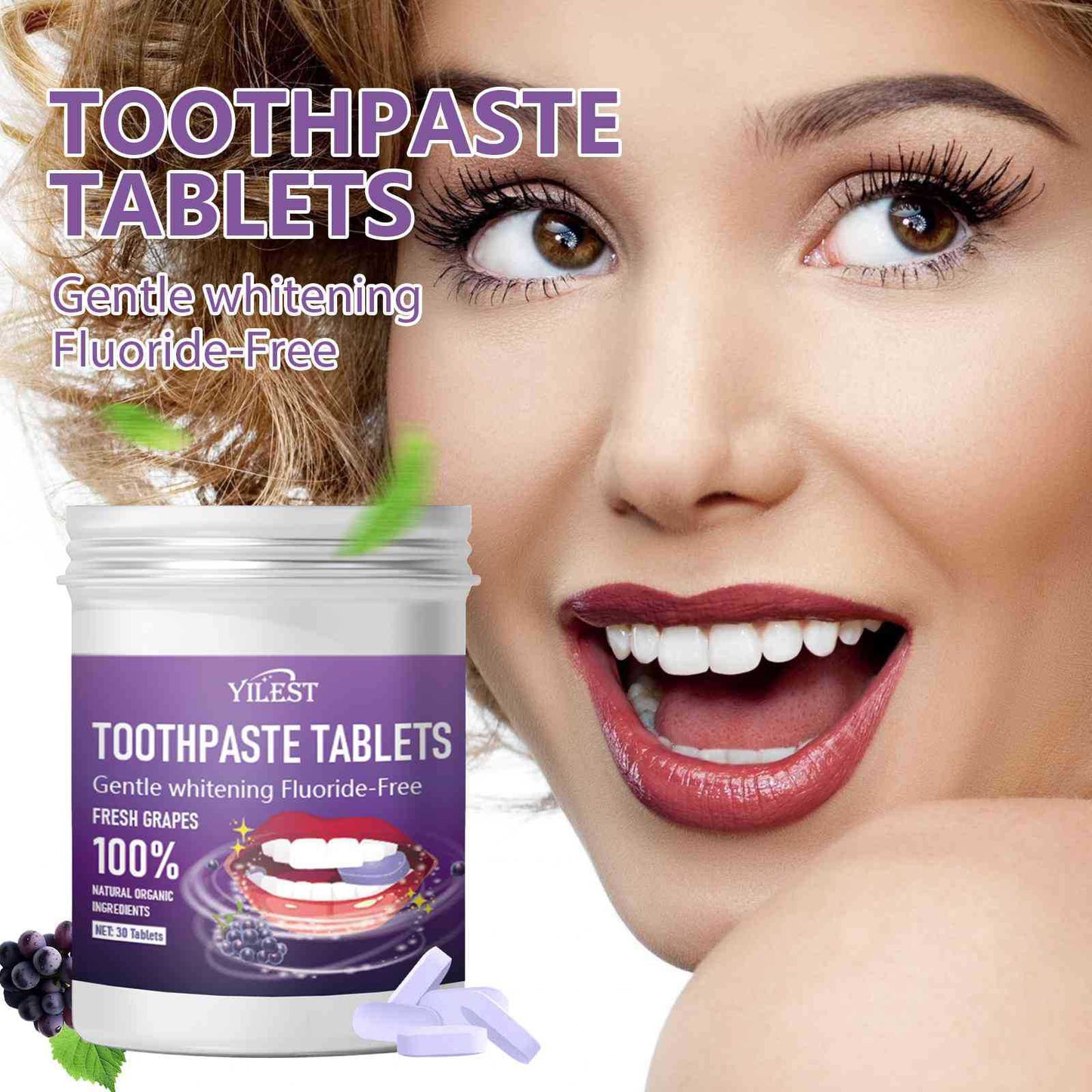 Toothpaste Tablets Portable