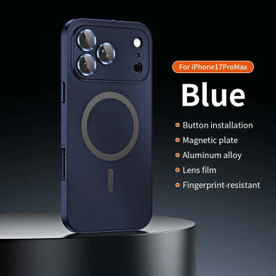 Metal Aluminum Alloy Frame Magnetic Phone Case